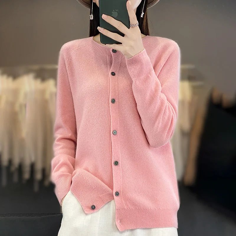 Jersey de lana con botones