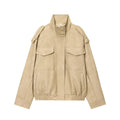 Cazadora bomber efecto ante