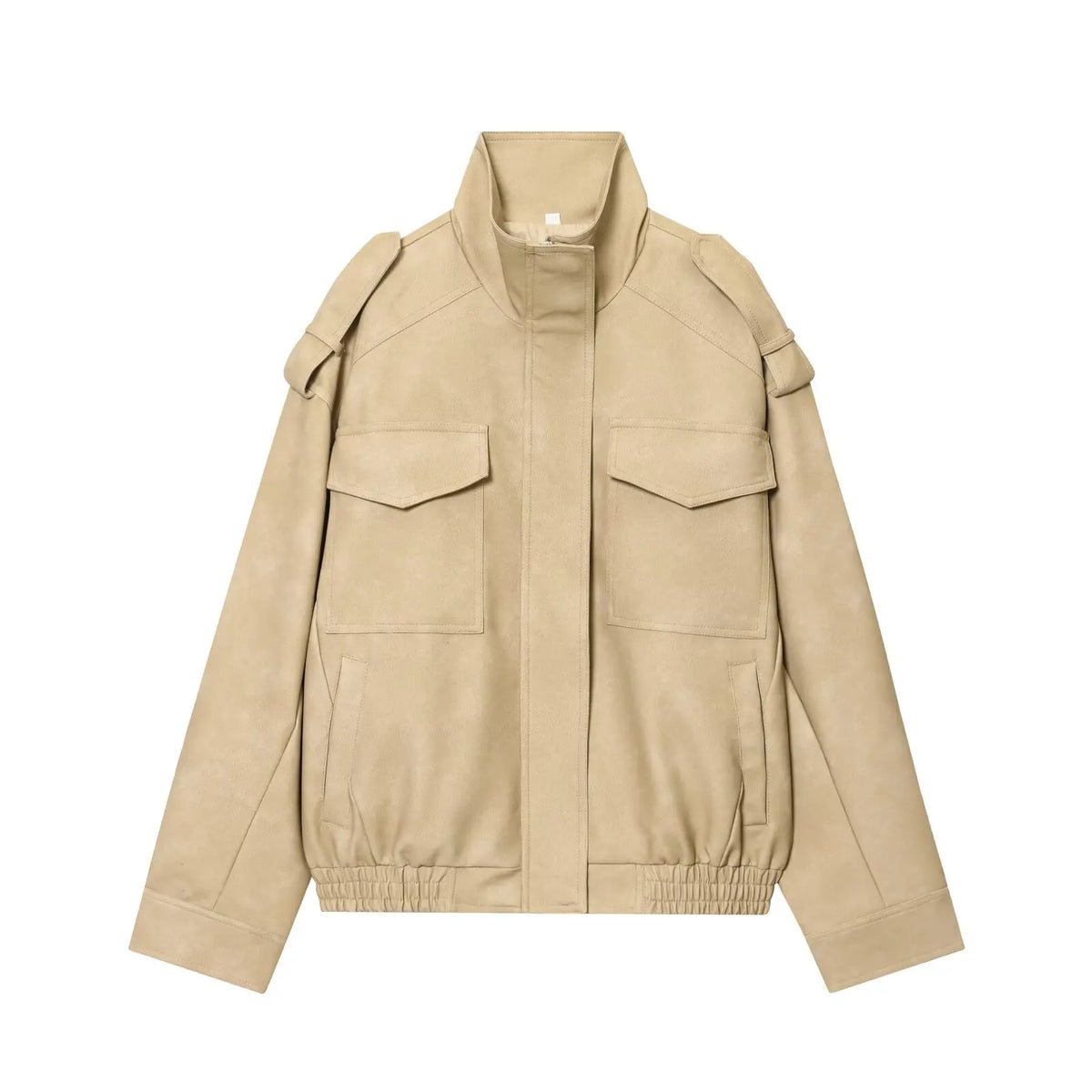 Cazadora bomber efecto ante