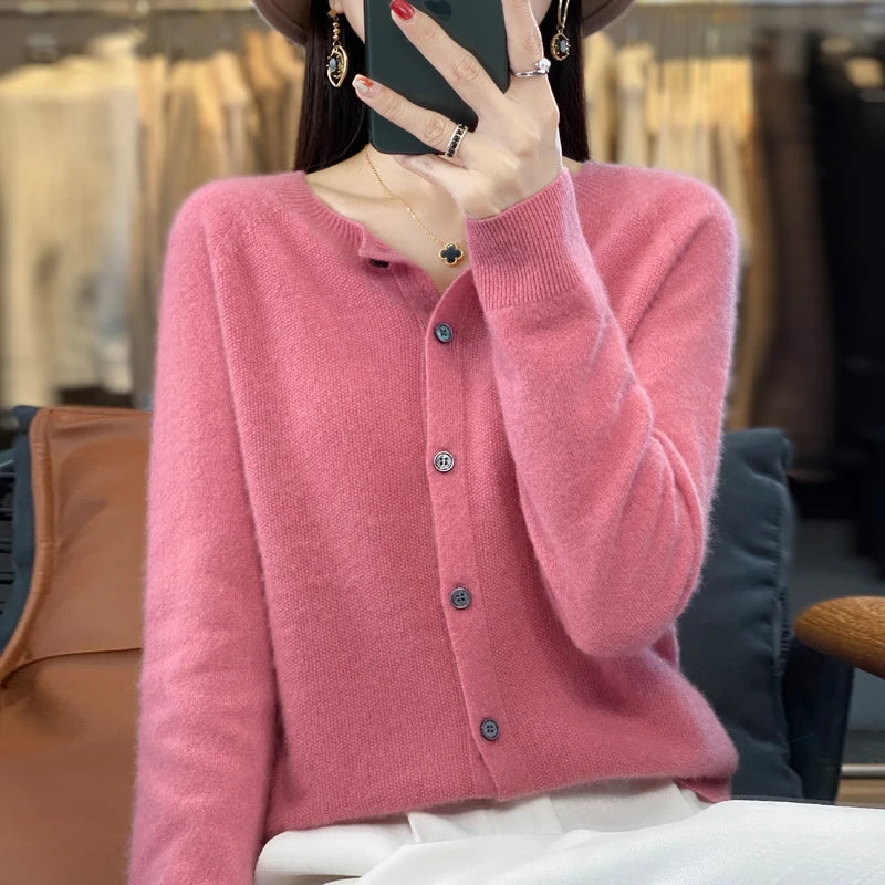 Jersey de lana con botones