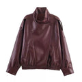 Cazadora biker piel