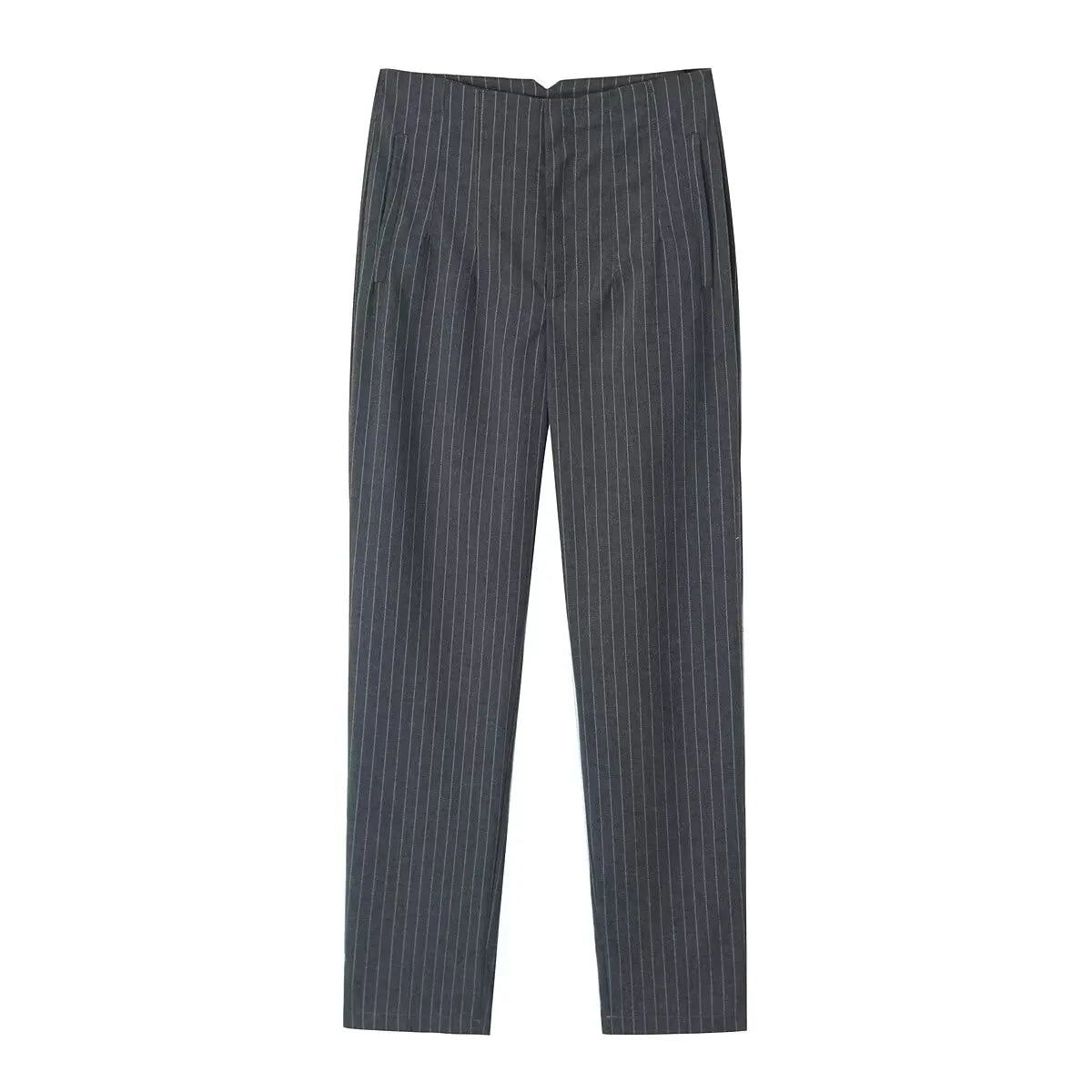 Pantalón recto de tiro alto