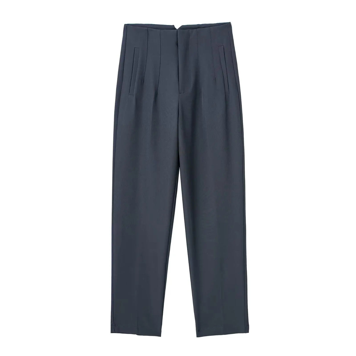 Pantalón recto de tiro alto