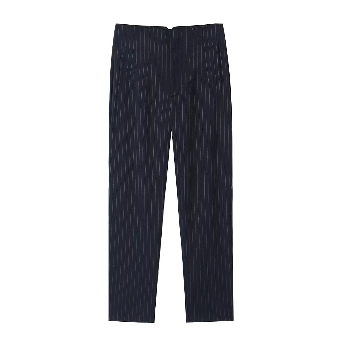 Pantalón recto de tiro alto