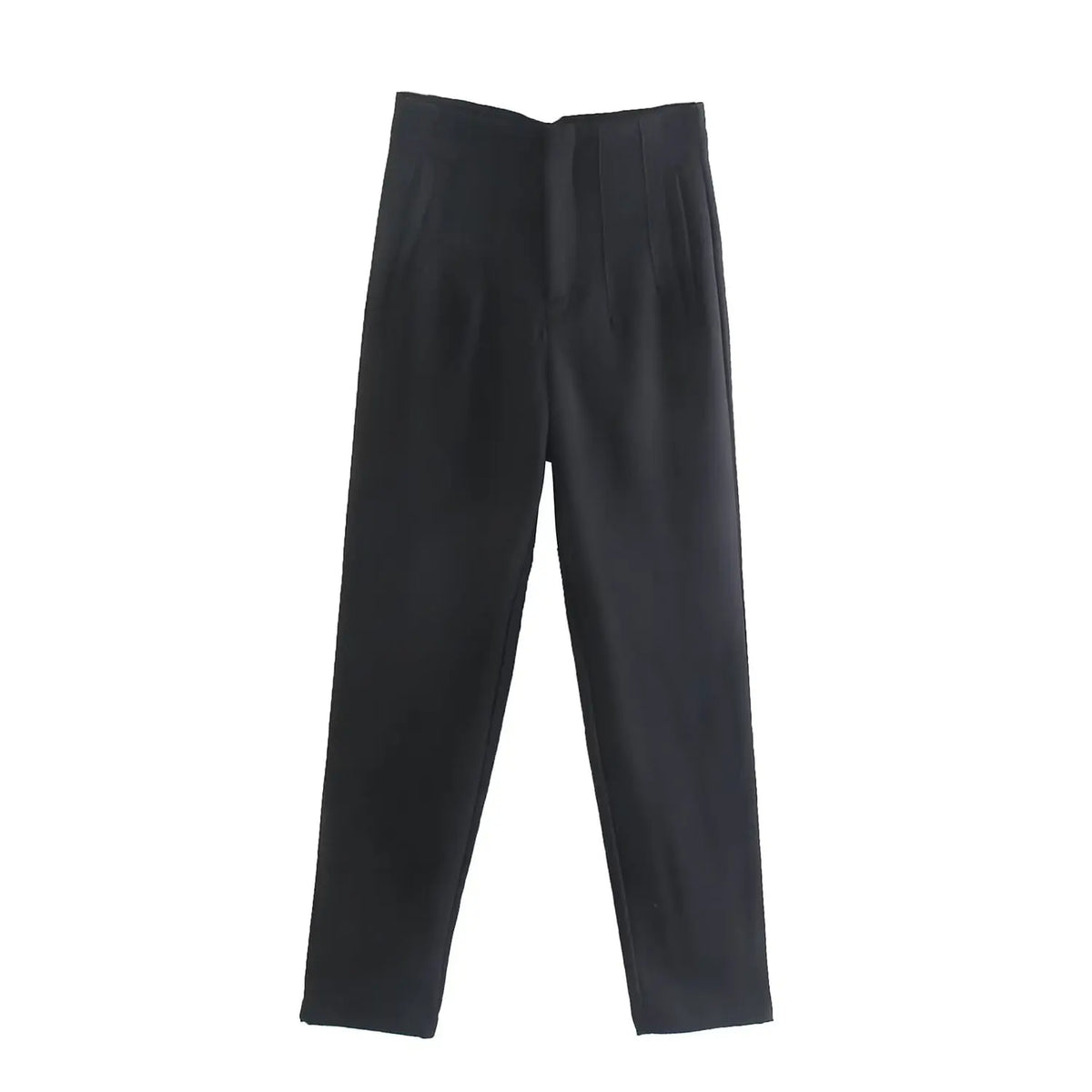 Pantalón recto de tiro alto